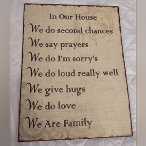 Inspirational Family Wall Art